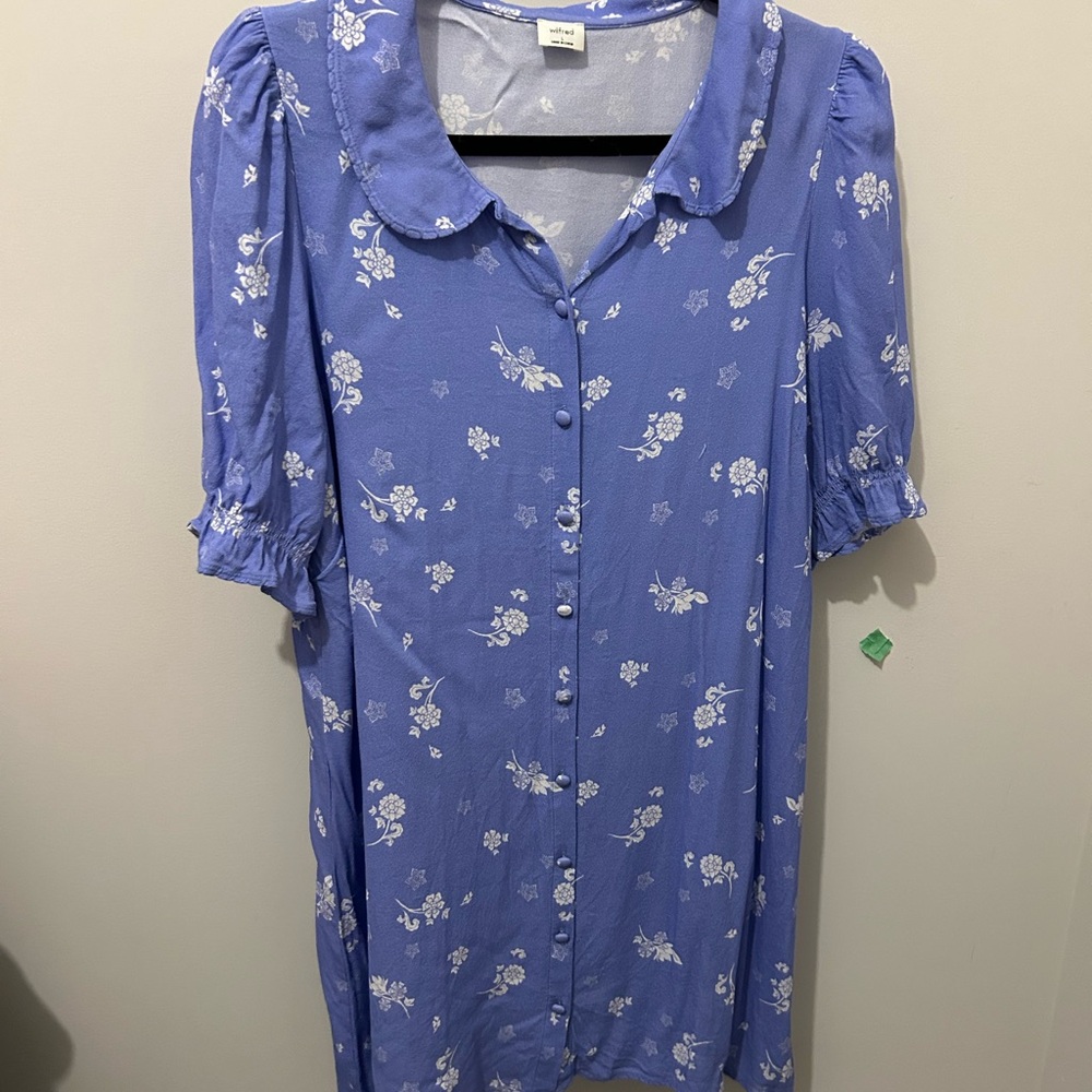 Wilfred Floral Blue Dress